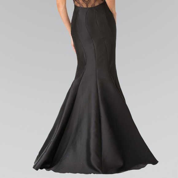 Off Shoulder Sweetheart Satin Prom Dress GSGL2213 - Picture 5 of 7